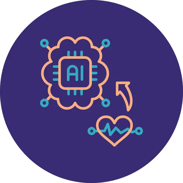 ai ai ai yapay zeka ai simgesi - taslak biçimi