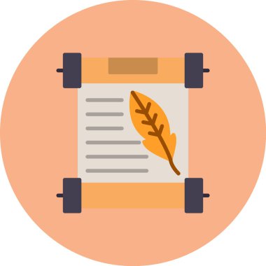 sonbahar yaprak vektör çizim