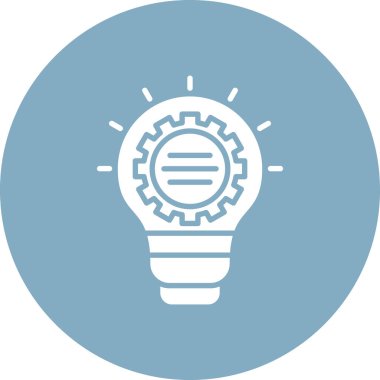 Ampul Simgesi, Vektör illüstrasyonu