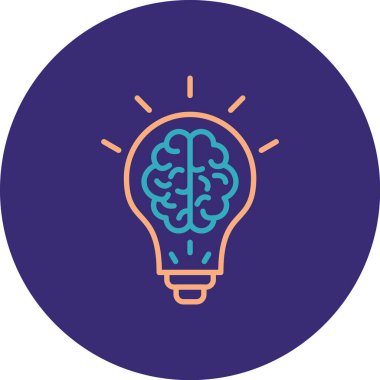 ampul simgesi vektör illüstrasyonu