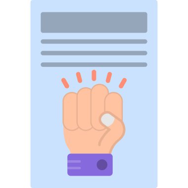 parmak basma simgesi