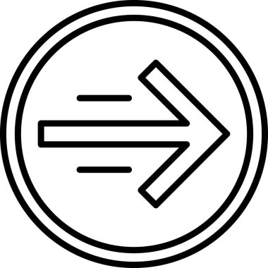 yön ikonu vektör illüstrasyonu