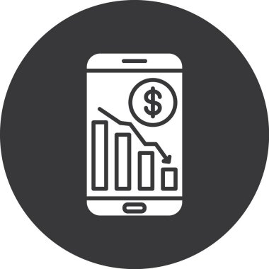 Projeniz için vektör mobil web simgesi