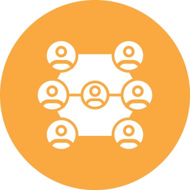 iş yönetimi ikonu illüstrasyon tasarımı