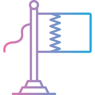 bayrak vektör simgesi