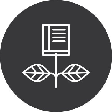 Eğitim simgesinin vektör illüstrasyonu