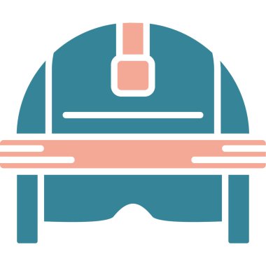 Bir spor salonu simgesinin vektör çizimi