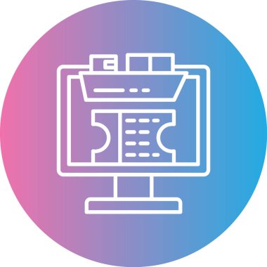 belge web simgesi basit tasarım