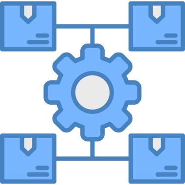 dişli ayarı ayarları simgesi düz biçimli