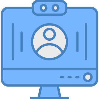 kamera fotoğraf ikonu Doldurulmuş dış hat biçimi