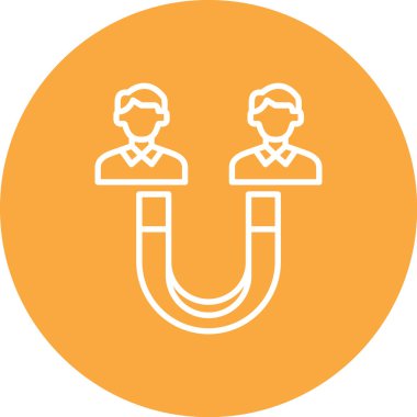 İnsan simgesinin vektör illüstrasyonu