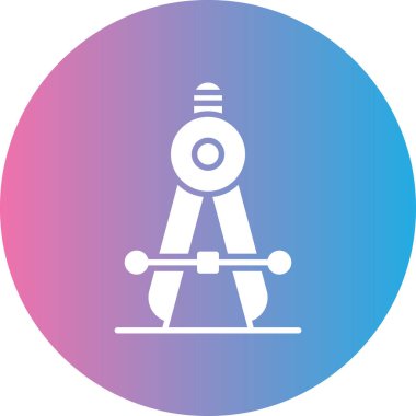 Bir kayak simgesinin vektör illüstrasyonu