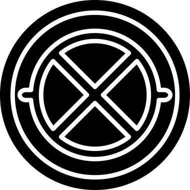 Modern bir simgenin vektör illüstrasyonu