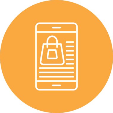 cep telefonu simgesi vektör çizimi