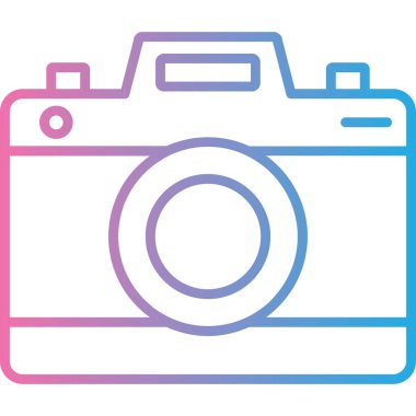 Kamerasız modern simgenin vektör illüstrasyonu