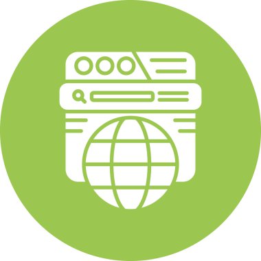 Web sitesi için web tasarım simgesi. vektör illüstrasyonu