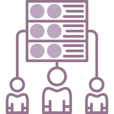 Seo simgesinin vektör illüstrasyonu