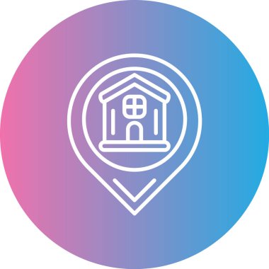 Bir simgenin vektör illüstrasyonu