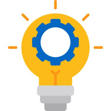 ampul ışık fikir simgesi