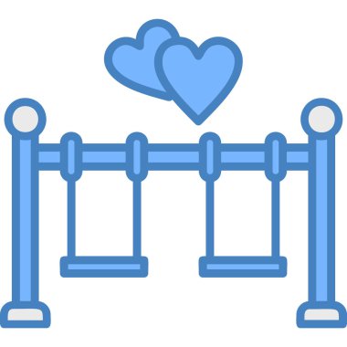 Çit. Web simgesi vektör illüstrasyonu