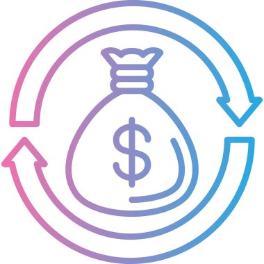 para simgesi vektör illüstrasyonu