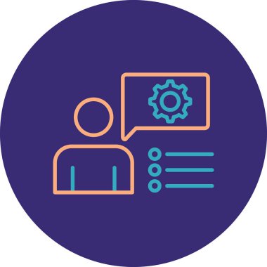 seo modern simgesinin vektör illüstrasyonu