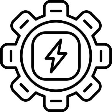 elektrik enerjisi simgesi