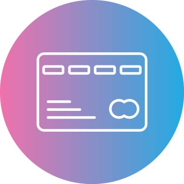 kart simge vektör çizim