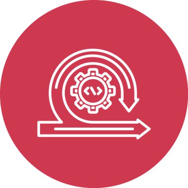 seo modern simgesinin vektör illüstrasyonu