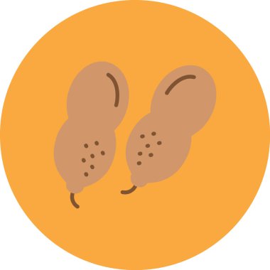 Tavuk. Web simgesi basit illüstrasyon