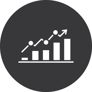 Grafik. Web simgesi basit illüstrasyon