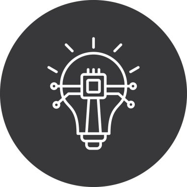 ampul simgesi, basit biçim