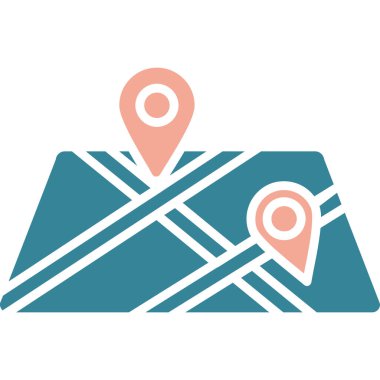 konum simgesi simgesi olan harita iğnesi