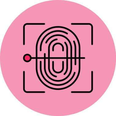 Hedef simgenin vektör illüstrasyonu