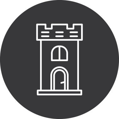 Yapı simgesinin vektör illüstrasyonu