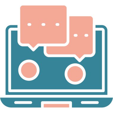 video simgesi vektör illüstrasyonu