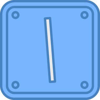 Çizgi film penceresinin mavi ve beyaz arkaplanının vektör çizimi