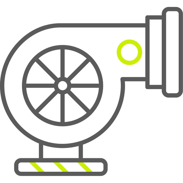 vector illustration of a gas icon