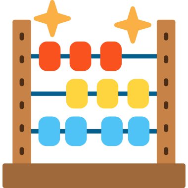 Çizgi film simgesinin vektör çizimi