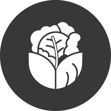 Gıda simgesinin vektör illüstrasyonu