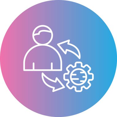 seo modern simgesinin vektör illüstrasyonu