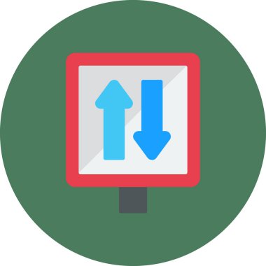 ok indirme simgesi düz biçimli