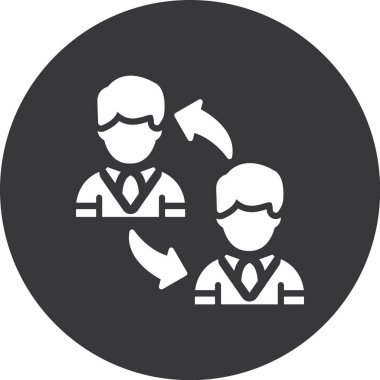 Modern simgenin vektör illüstrasyonu