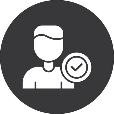 mark vektör illüstrasyon tasarımını kontrol et