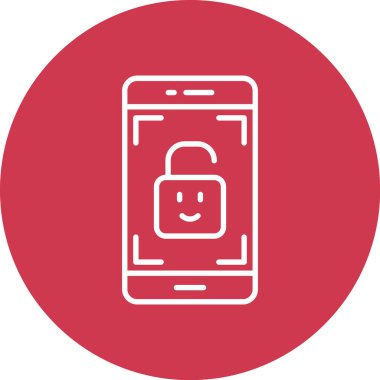 Cep telefonu. Basit resimleme