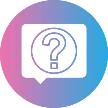 soru işareti vektör simgesi