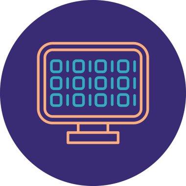 seo modern simgesinin vektör illüstrasyonu