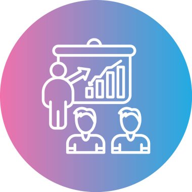 seo modern simgesinin vektör illüstrasyonu