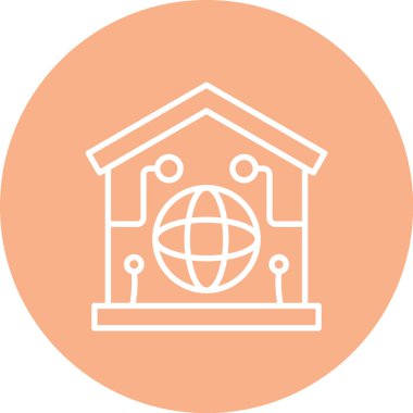 Bir kürenin vektör illüstrasyonu