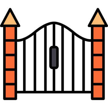 geçit vektör illüstrasyonu